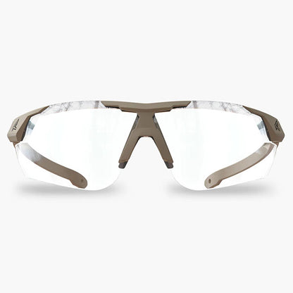 Schiessbrille PHANTOM RESQUE, Tan499 Frame, Clear Vapor Shield Lens (PR21VS)