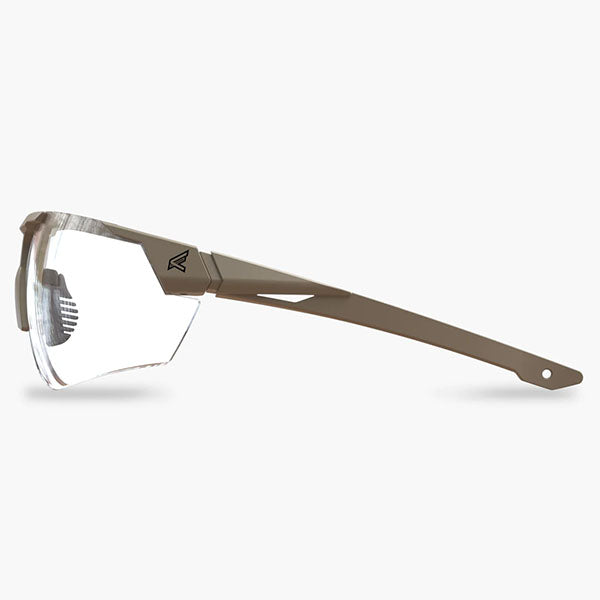 Lunettes de tir PHANTOM RESQUE, monture Tan499, lentille Clear Vapor Shield (PR21VS)