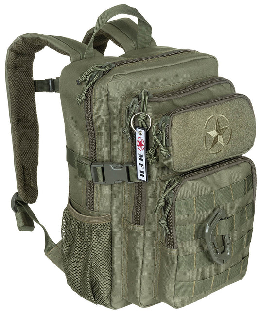 US Rucksack, Assault, "Youngster", oliv