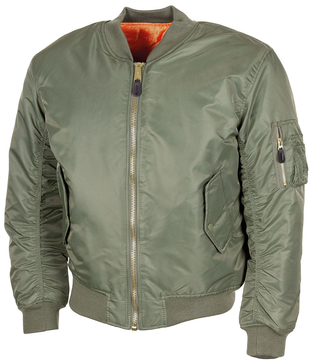 US Pilotenjacke MA1, oliv