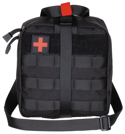 Sac de premiers secours, grand, "MOLLE IFAK", noir