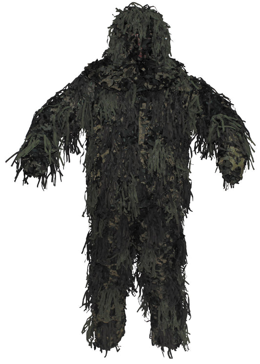 Combinaison de camouflage, « Ghillie Jackal », 3-D Body System, forêt