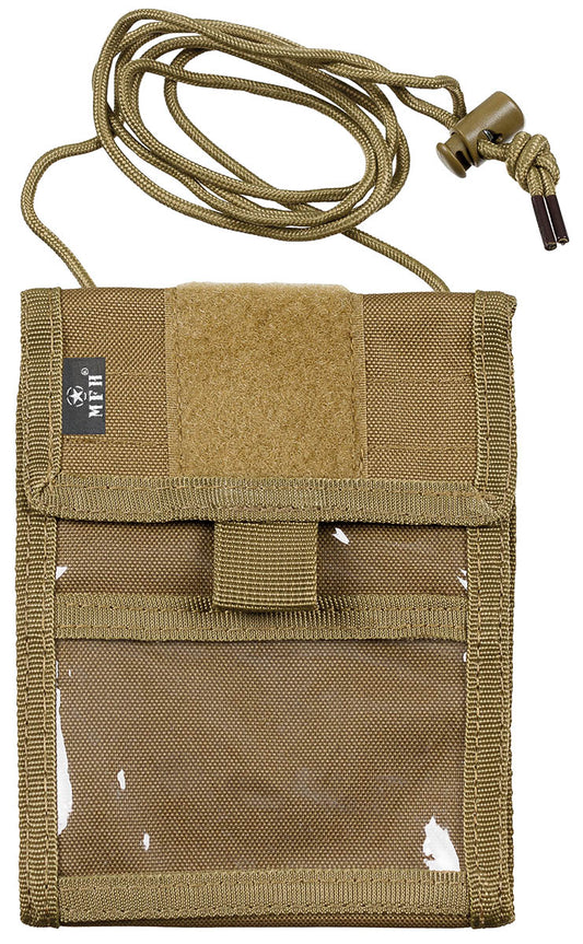 Pochette de poitrine, beige coyote