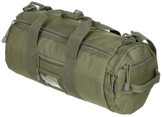 Einsatztasche, rund, "MOLLE", oliv