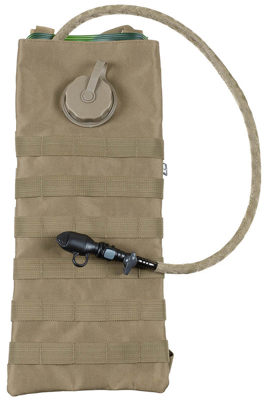 Sistema di idratazione, "MOLLE", 2,5 l, con sacca in TPU, coyote tan