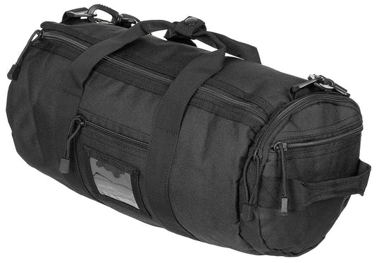 Einsatztasche, rund, "MOLLE", schwarz