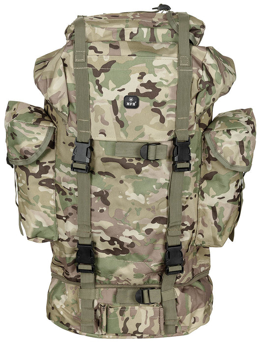 BW Kampfrucksack, 65 l,  Alu-Aussteifung, op.-camo