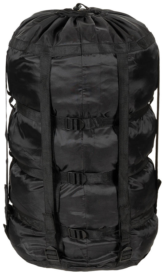 Sac de compression US, noir, "Modular", pour sacs de couchage