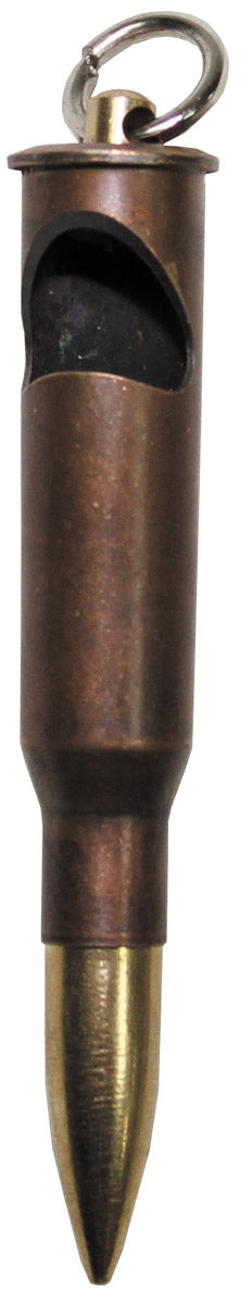 Cartouche suspendue "Mosin", en laiton, avec décapsuleur