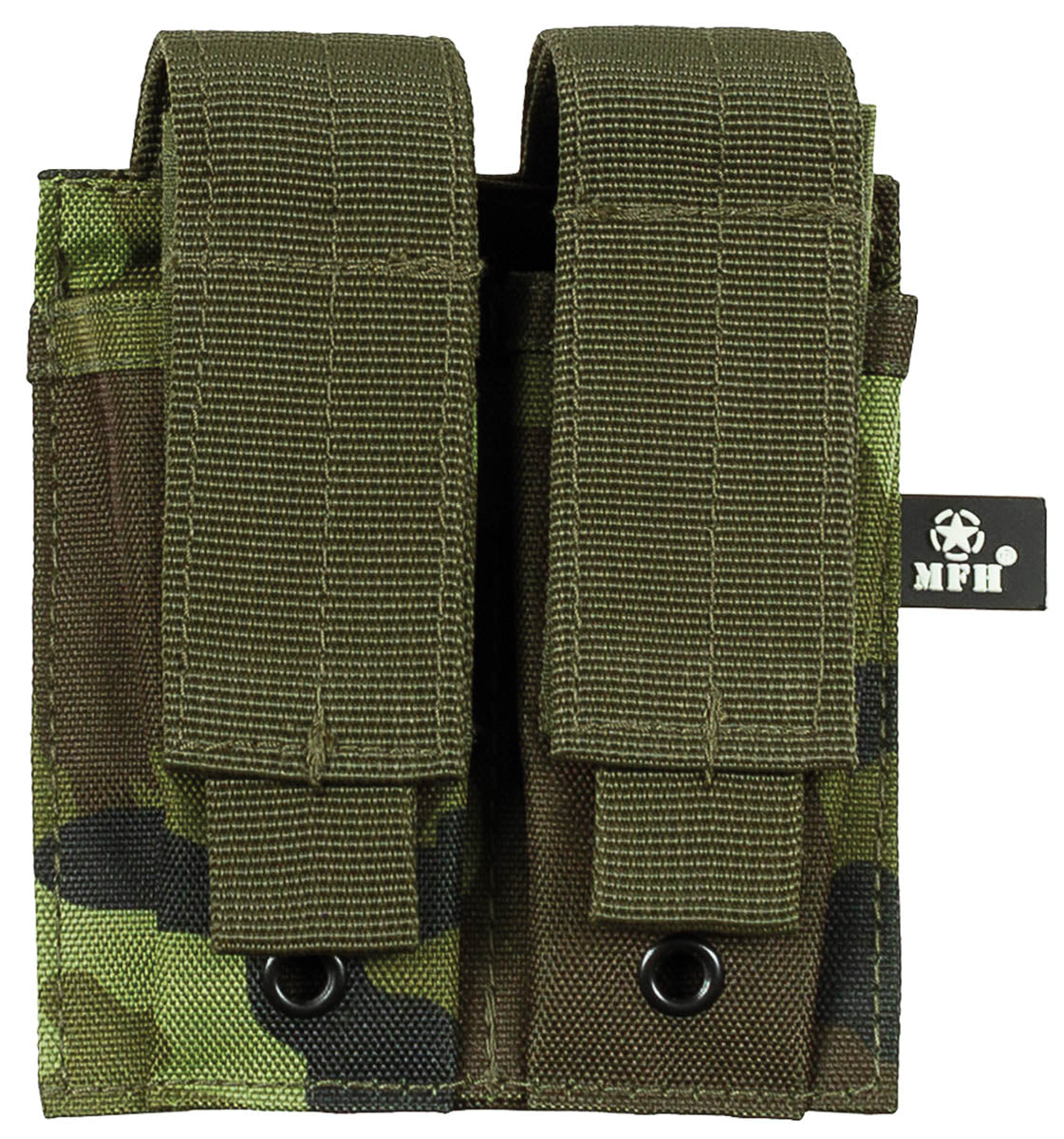 Magazintasche, 2-fach, klein, "MOLLE", M 95 CZ tarn