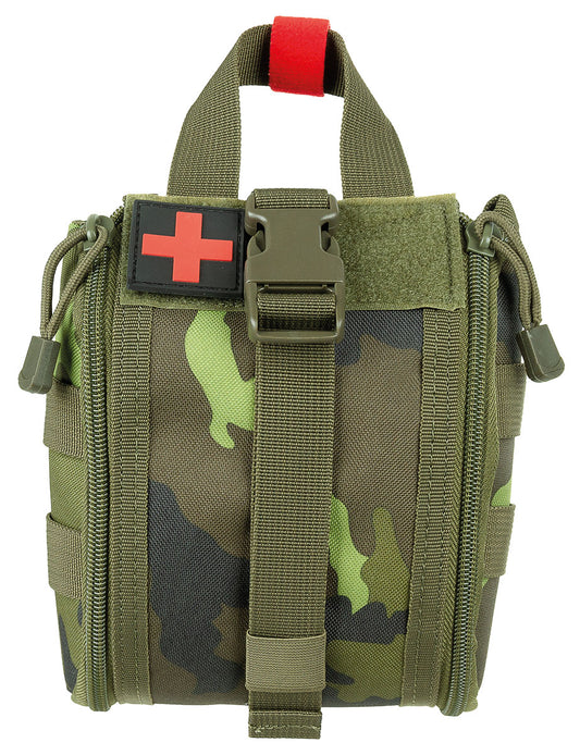 Borsa di primo soccorso, piccola, "MOLLE IFAK", mimetica M 95 CZ