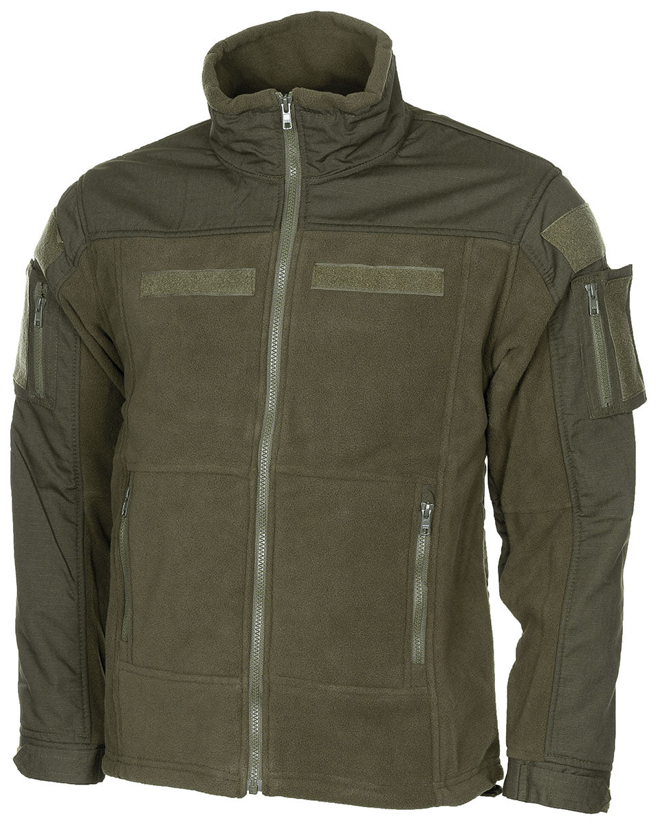 Fleece-Jacke, "Combat", oliv