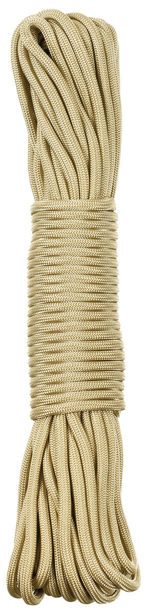 Ligne de parachute, beige coyote, 100 FT, nylon