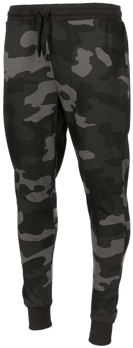 Pantalon d'entraînement, "Joggers", camouflage foncé