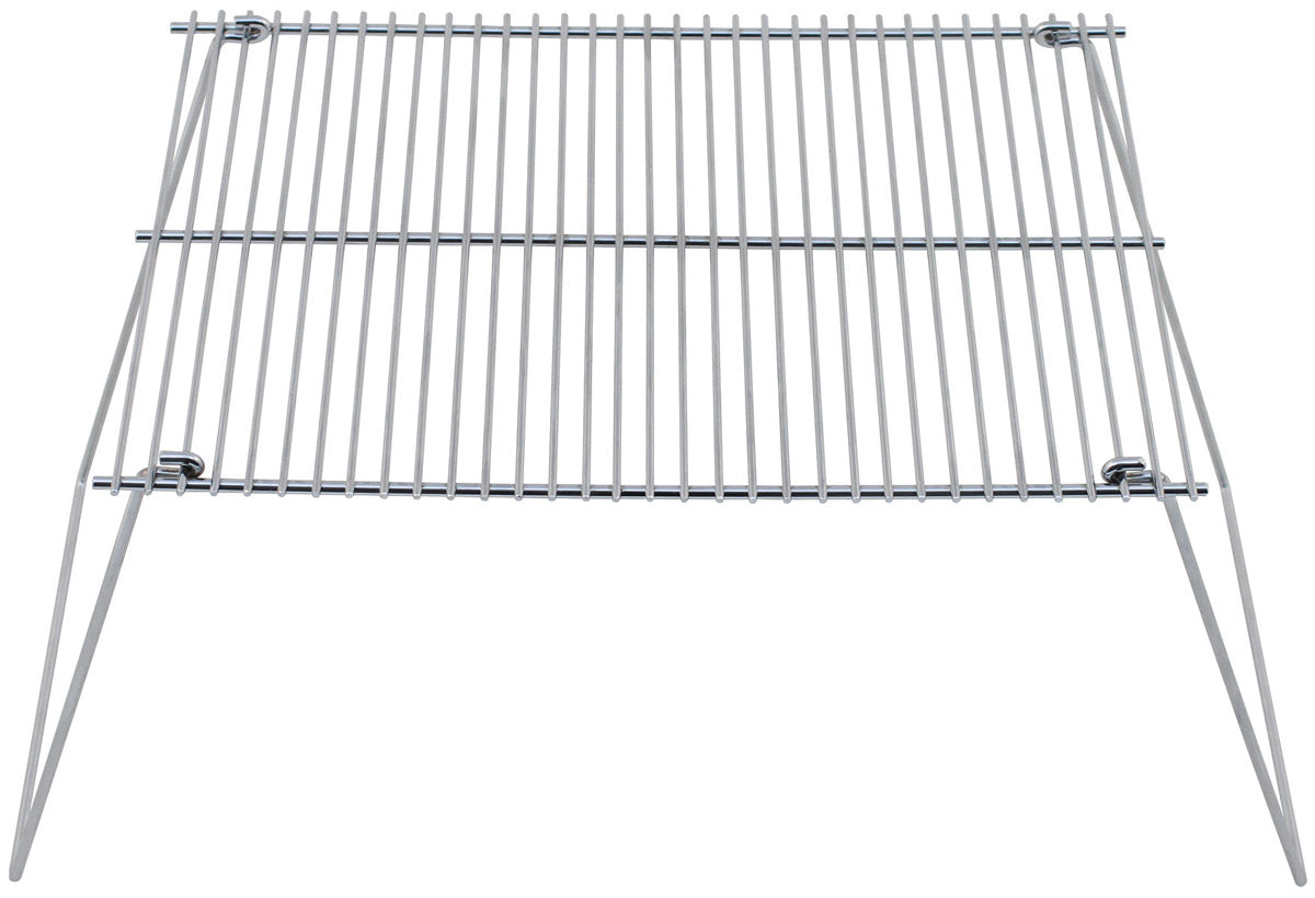 Grille de gril, acier, pliable