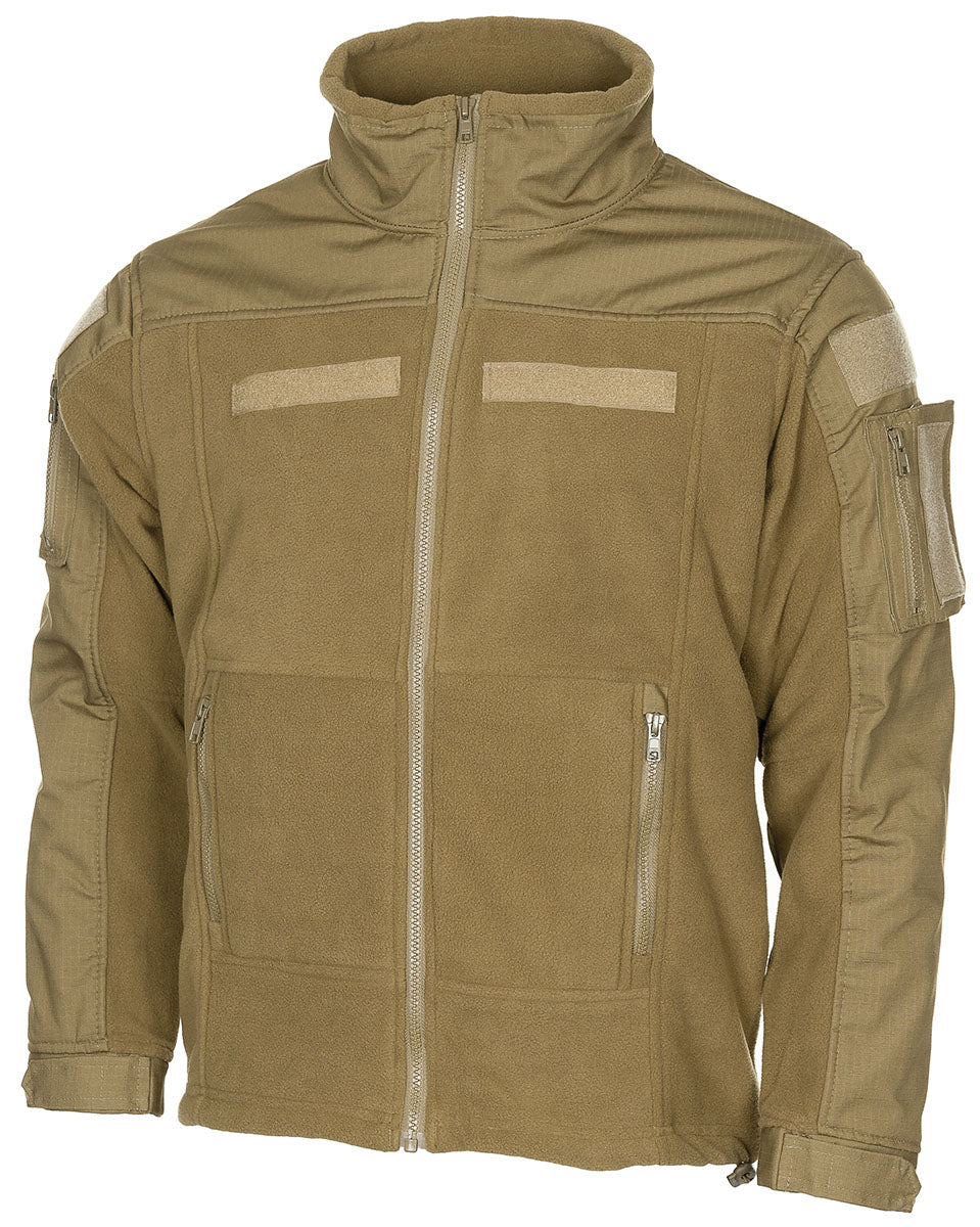 Veste polaire, "Combat", beige coyote