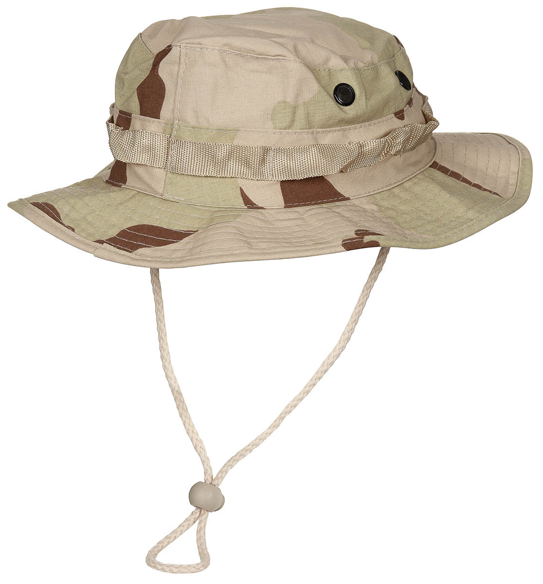 Cappello Bush GI americano, sottogola, GI Boonie, Rip Stop, 3 Fa