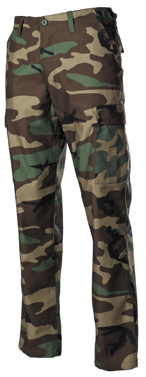 Pantaloni da combattimento americani, BDU, bosco