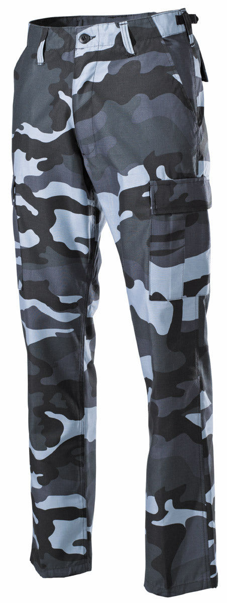 Pantaloni da combattimento americani, BDU, azzurro cielo