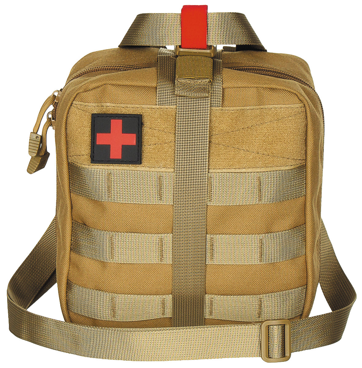 Sac de premiers secours, grand, "MOLLE IFAK", coyote tan