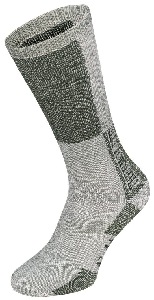 Wintersocken, "Polar", oliv-weiß