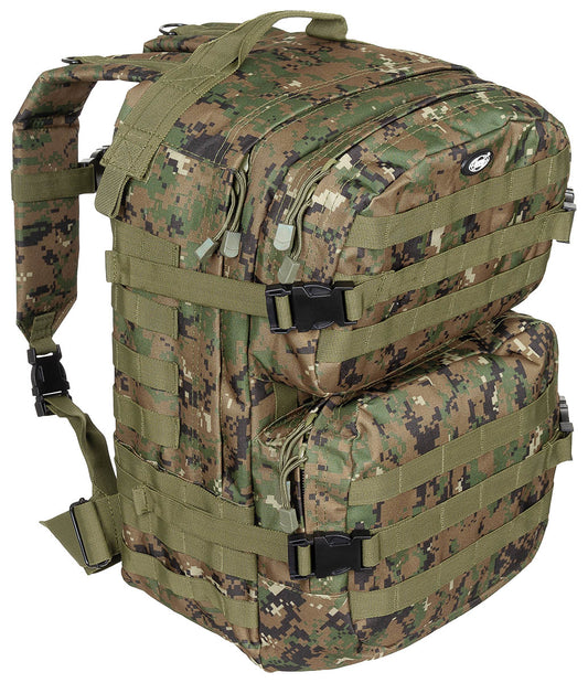 US Rucksack, Assault II, digital woodland