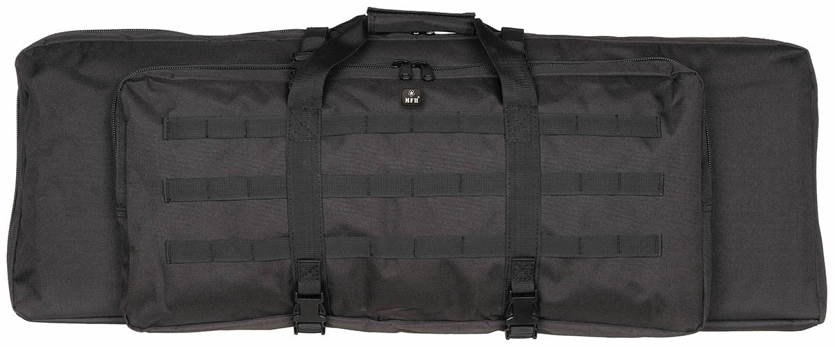 Gewehrtasche, schwarz, für 2 Waffen