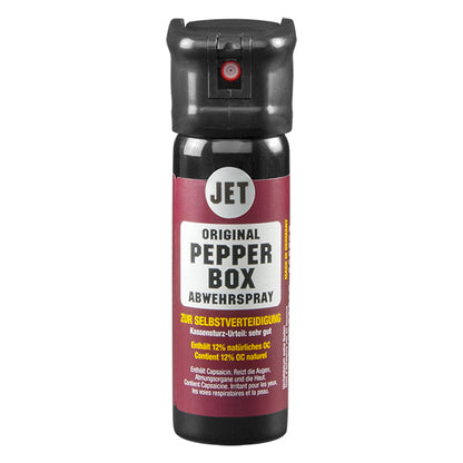 TW1000 / PEPPER BOX, Pfefferspray Modell PEPPER-STRAHL, 63ml (ballistischer Flüssigstrahl)