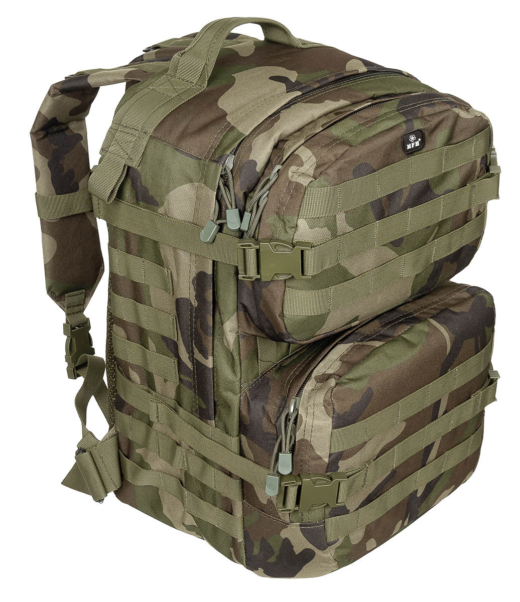 US Rucksack, Assault II, woodland