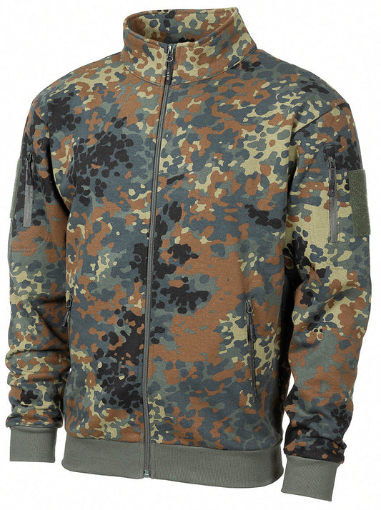 Sweatjacke, "Tactical", flecktarn