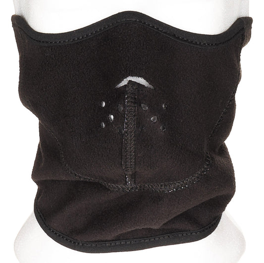 Masque de protection contre le froid, polaire, noir, coupe-vent, réversible