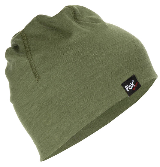 Beanie, "Merino Lite", oliv