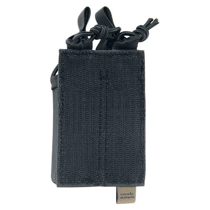 DBL PISTOL MAG POUCH VL, noir