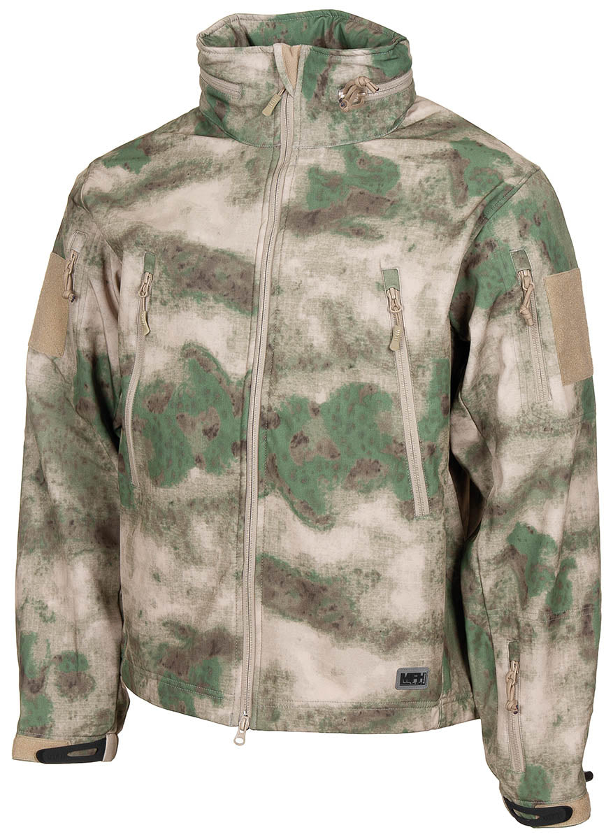 Giacca softshell, "Scorpion", HDT-camo FG