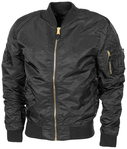 Veste US Airforce MA1, noir