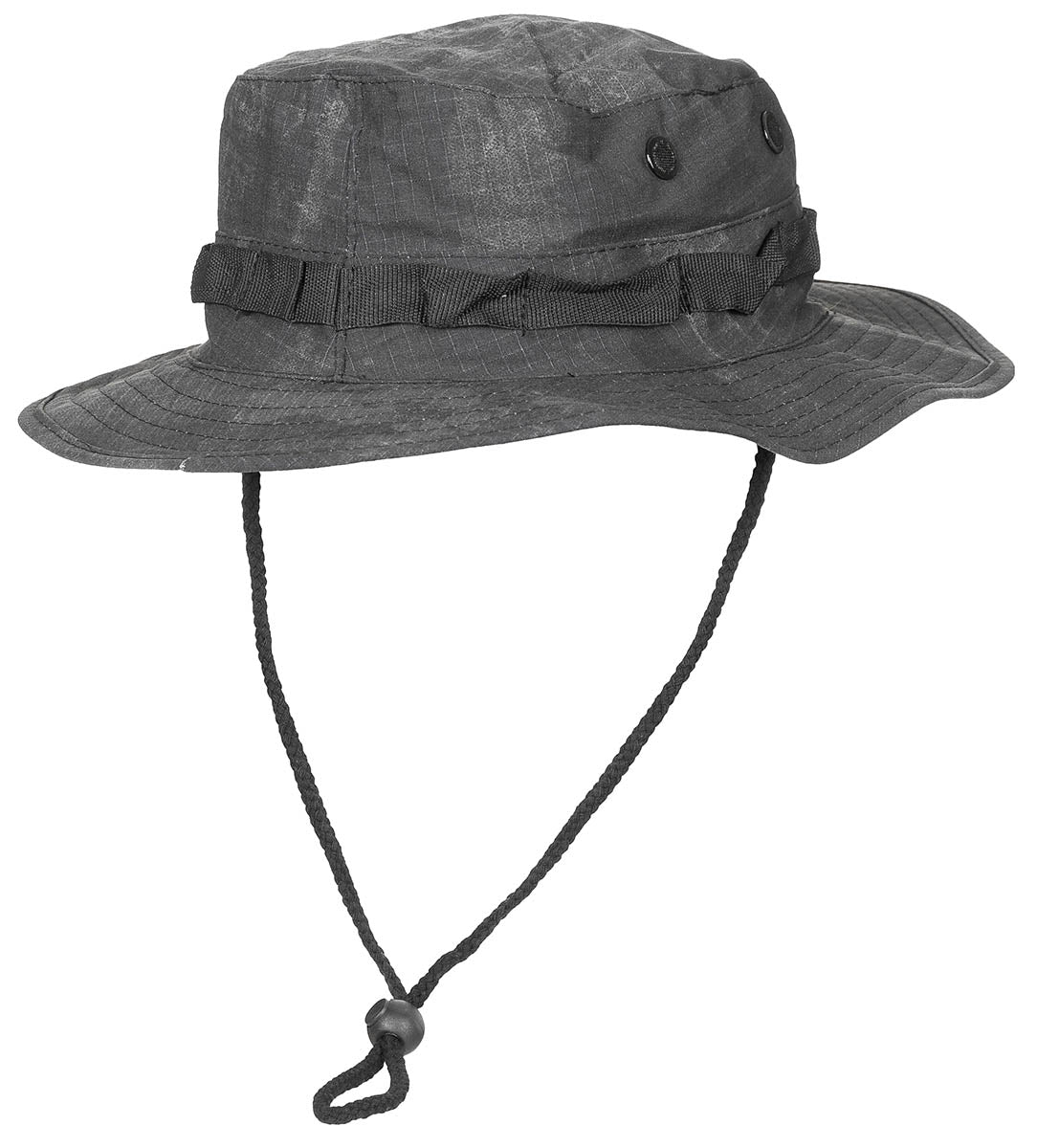 Chapeau de brousse US GI, avec mentonnière, GI Boonie, R/S, HDT-camo LE