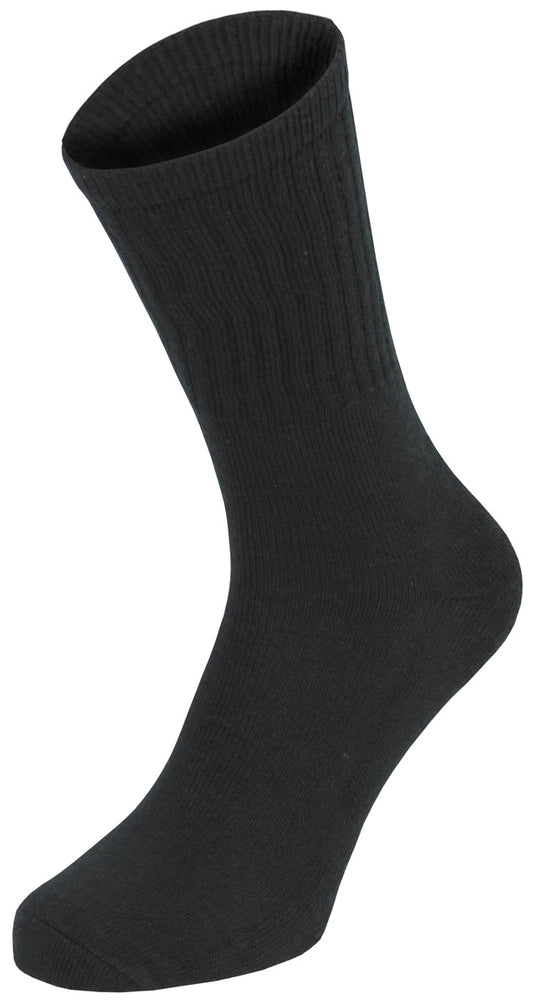 Army Socken, schwarz, halblang, 3er Pack