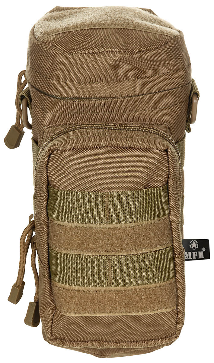 Tasche, rund, "MOLLE", coyote tan