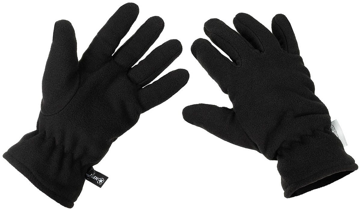 Fleece-Handschuhe, schwarz, 3M™ Thinsulate™ Insulation