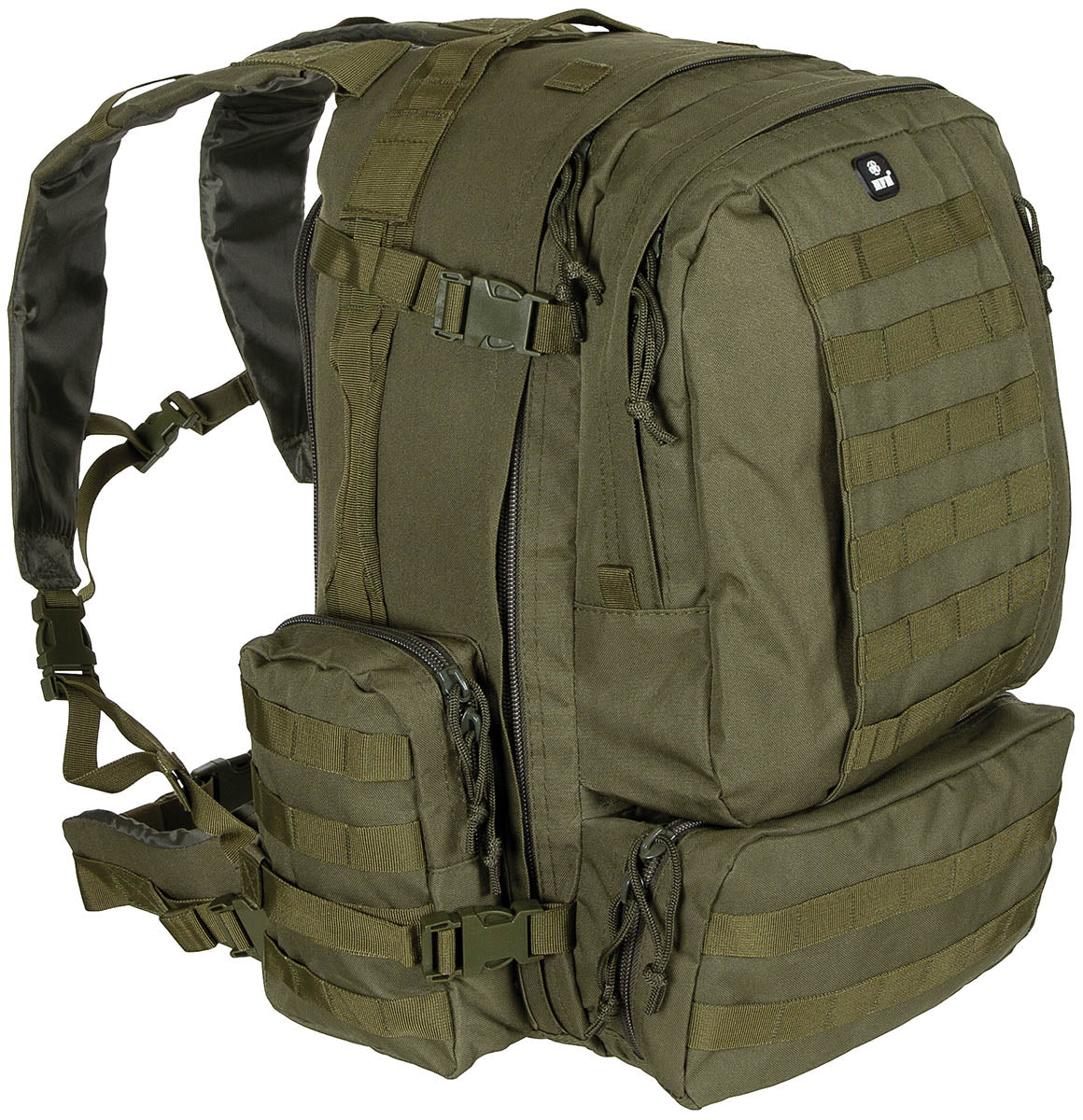 italien Sac à dos, olive, "Tactique-Modulaire"