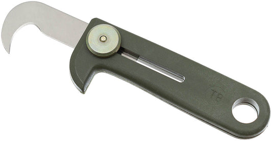 Couteau cutter, olive, neuf