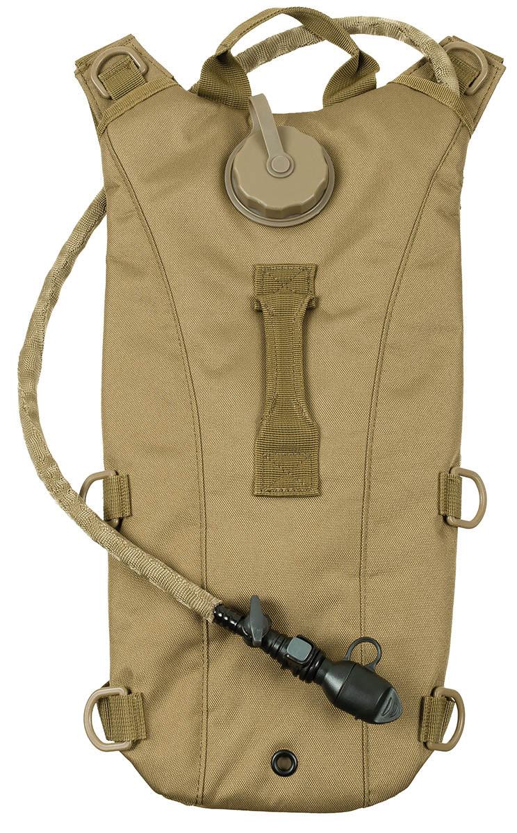 Sac à dos d'hydratation, avec sac en TPU, "Extreme", 2,5 l, coyote tan