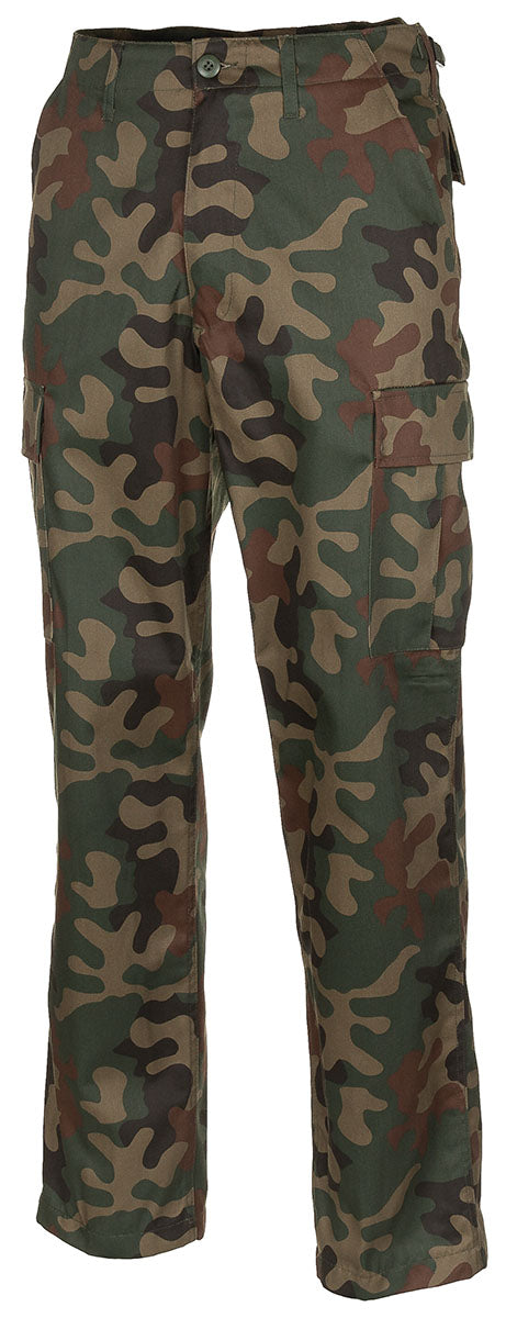 Pantaloni da combattimento americani, BDU, mimetica polacca