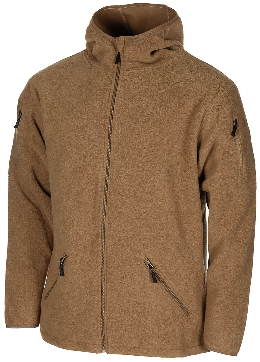 Veste polaire, "Tactical", beige coyote