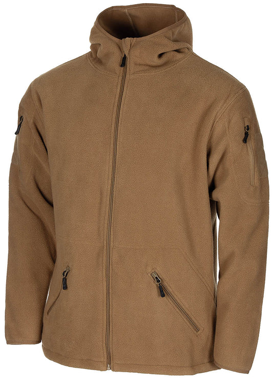 Fleece-Jacke, "Tactical", coyote tan