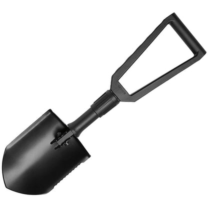 FOLDING SPADE, Serrated