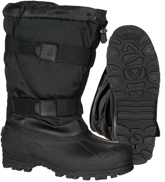 Bottes de protection contre le froid, "Fox 40 C" avec semelle en caoutchouc, noir