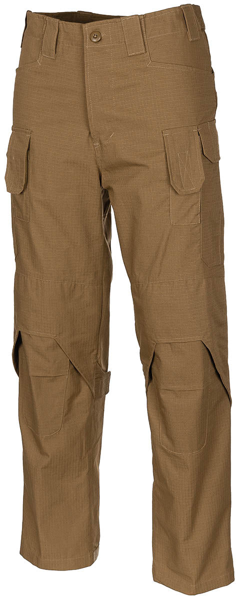 Pantalon de combat, "Mission", Ny/Co, Rip Stop, beige coyote