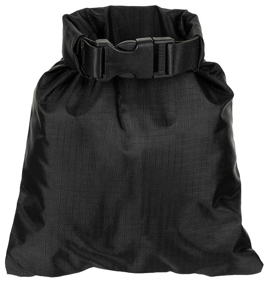 Packsack, "Drybag",  schwarz, 1 l