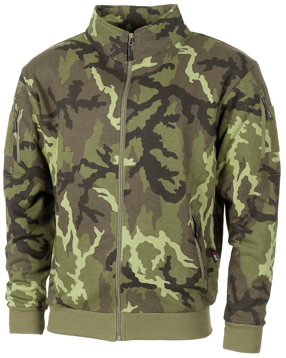 Veste sweat "Tactical", camouflage M 95 CZ